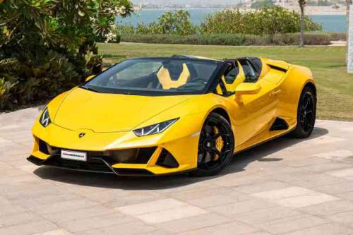  Yellow Lamborghini Huracan, 2021 