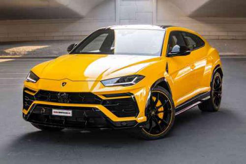  Yellow Lamborghini Urus, 2022 
