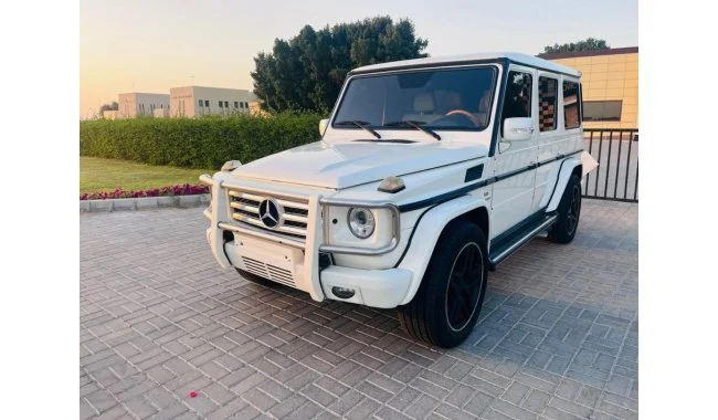 Mercedes-Benz G 55 AMG MERCEDES G55 GCC SPACE MODEL 2010 سفید در دبی