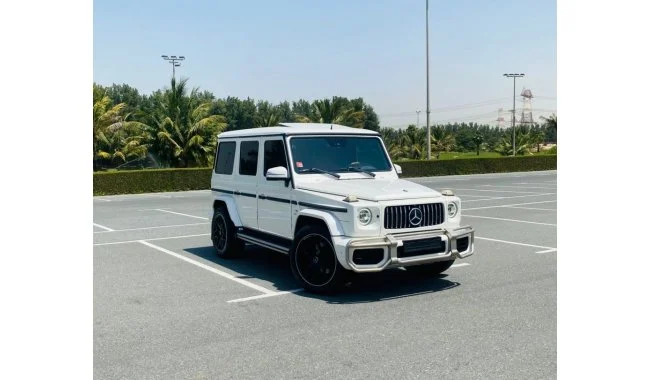 Mercedes-Benz G 55 AMG سفید مدل 2009