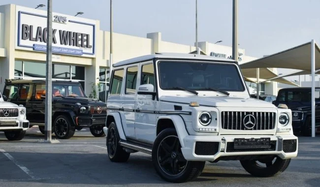 Mercedes-Benz G 55 AMG Bodykit G63 سفید مدل 2009 در دبی