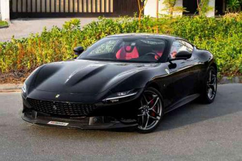  Black Ferrari Roma, 2021 