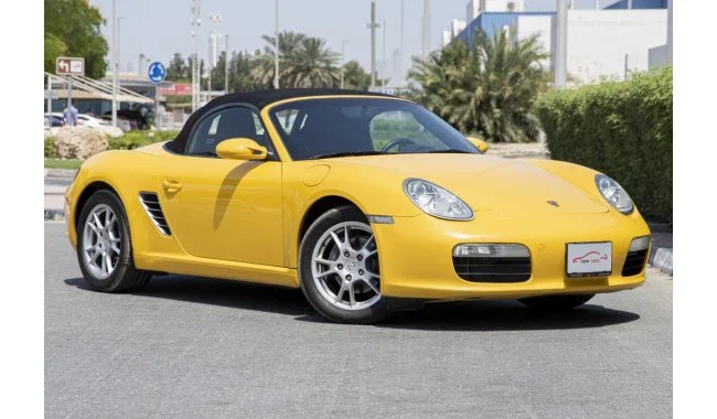 Porsche Boxster مدل 2008 کروکی زرد در دبی امارات