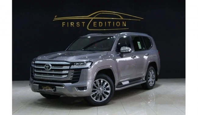 Toyota Land Cruiser VXR 3.5 Twin Turbo نقره ای مدل 2023 در دبی