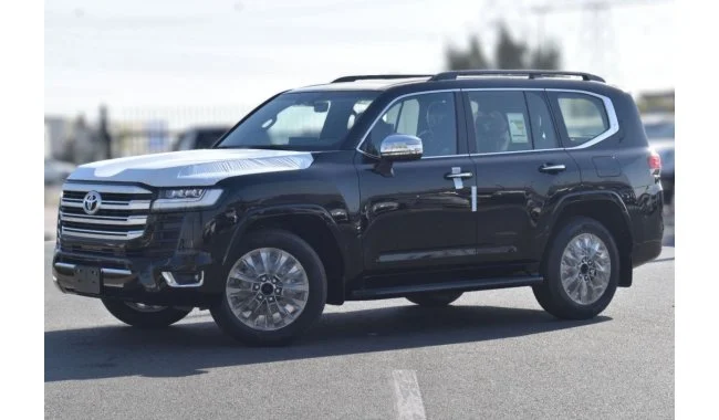 TOYOTA LAND CRUISER VX 3.3 with Radar TDSL A/T HIGH 2 LTHR, PKSB, AERO, 3RD RW PWR SEAT (Export only) مشکی مدل 2023 در دبی