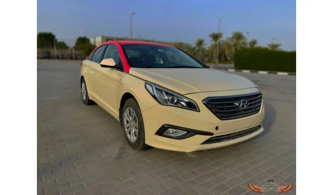 Hyundai Sonata GL 2017 سفید شیری در شارجه امارات