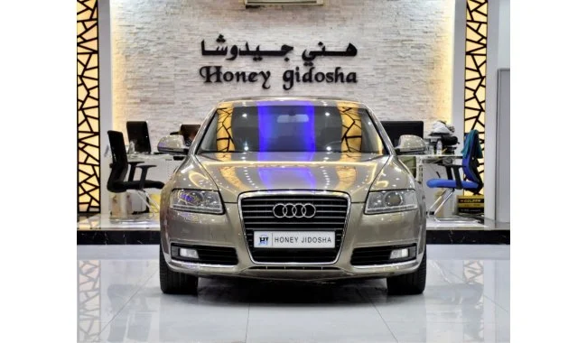 Audi A6 مدل 2009 طلایی رنگ در دبی