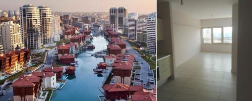 آپارتمان 69 متری 1 خوابه در منطقه Küçükçekmece استانبول