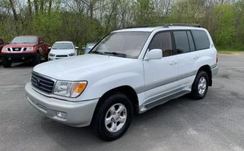 2000 Toyota Land Cruiser Base سفید در آمریکا