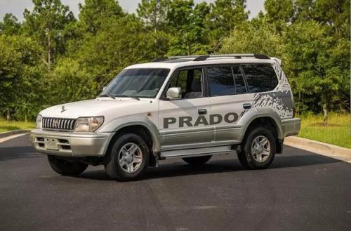 1998 Toyota Land Cruiser PRADO سفید در آمریکا