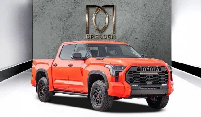 2023 Toyota Tundra TRD PRO Hybrid 4WD نارجی رنگ در امارات