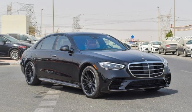 2023 Mercedes-Benz S 580 S580 4matic long wheelbase 4.0L V8 Black Bronze در دبی