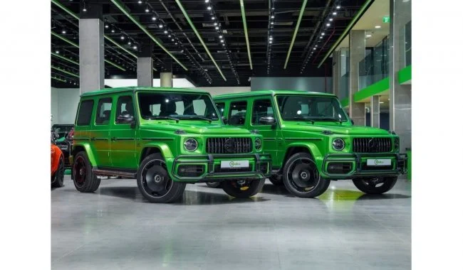 2023 Mercedes-Benz G 63 AMG SPECIAL COLOR BACK SCREENS DOUBLE NIGHT CARBON در دبی