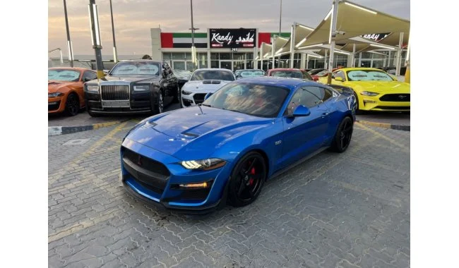 2020 Ford Mustang GT آبی در دبی