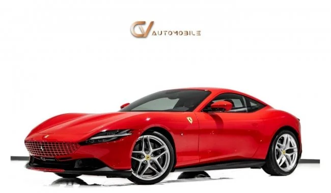 2021 Ferrari Roma Std قرمز