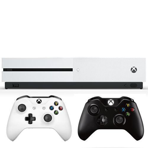 مجموعه کنسول بازی مایکروسافت مدل Xbox One S ظرفیت 1 ترابایت و دسته مشکی