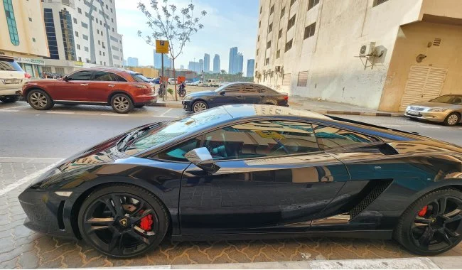 2012 Lamborghini Gallardo LP560 مشکی در دبی