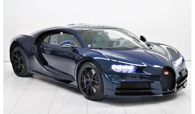 Bugatti Chiron Sport Blue Carbon سرمه ای مدل 202
