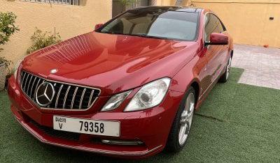 Mercedes-Benz E 350 Coupe قرمز مدل 202