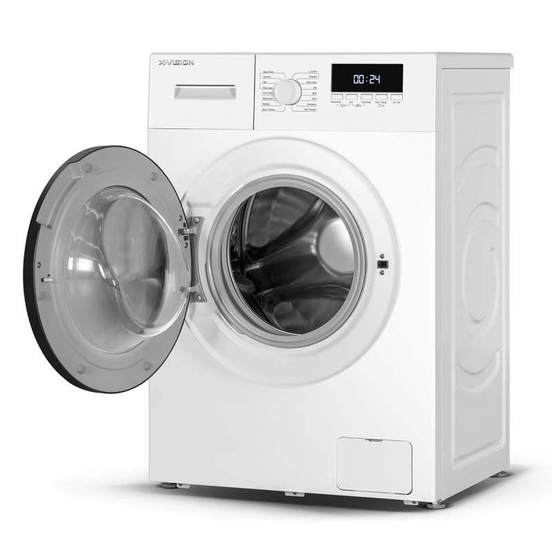 عکس ماشین لباسشویی ایکس ویژن مدل TE62-AW/AS ظرفیت 6 کیلوگرم رنگ سفید