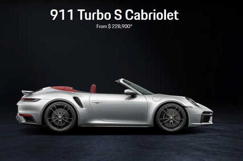 2023 911 turbo s cabriolet