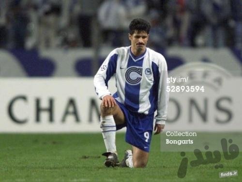 علی دایی در بارسلونا