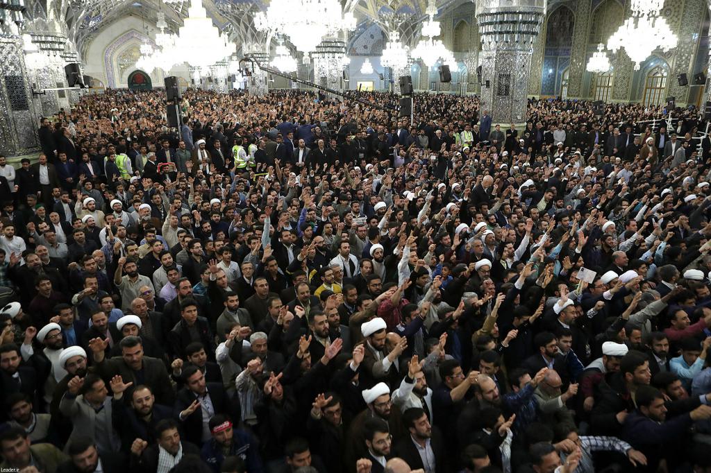 طرفداران رهبر در مشهد