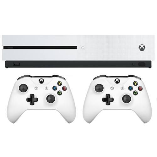 مجموعه کنسول بازی مایکروسافت مدل Xbox One S ظرفیت 1 ترابایت به همراه دو دسته بازی
