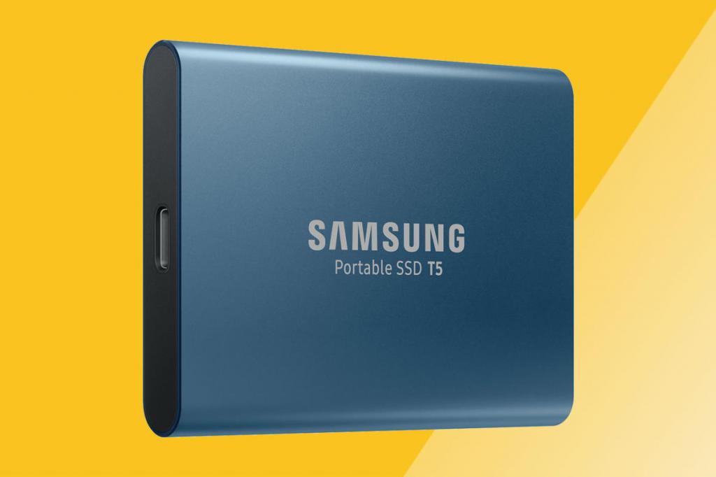 Samsung T5 SSD external hard drive