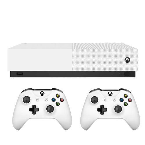 کنسول بازی مایکروسافت مدل Xbox One S ALL DIGITAL ظرفیت 1 ترابایت به همراه یک دسته اضافه
