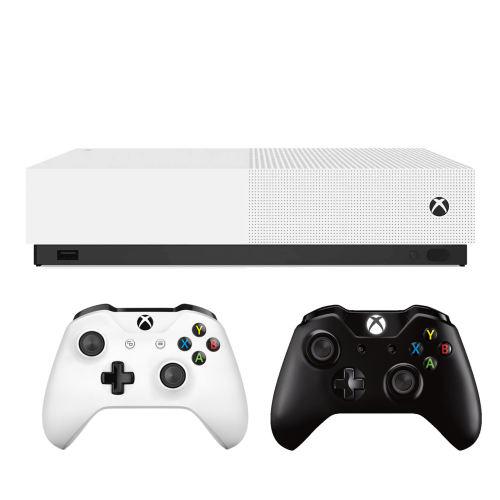 کنسول بازی مایکروسافت مدل Xbox One S ALL DIGITAL ظرفیت 1 ترابایت   دسته مشکی
