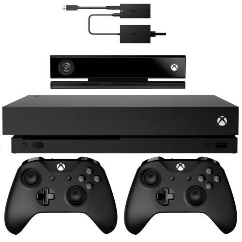 مجموعه کنسول بازی مایکروسافت مدل Xbox One X ظرفیت 1 ترابایت   کینکت