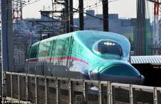 گالری عکس سریعترین قطار ژاپن را تماشا کنید