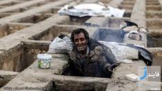 وضعیت فاجعه بار زندگی بی‌خانمان ها در ایران