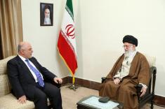 در دیدار رهبر انقلاب با حیدر عبادی، نخست وزیر عراق چه گذشت