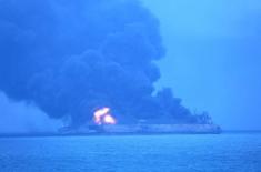 تصویر کشتی چینی که تانکر نفت ایران را غرق کرد منتشر شد