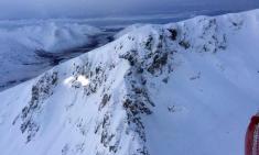 نجات مجعزه آسای دو اسکی‌باز در ارتفاعات اسکاتلند