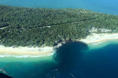 اقیانوس بخش بزرگی از یک ساحل در استرالیا را بلعید