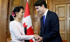 کانادا، شهروندی افتخاری آنگ سان سوچی را لغو کرد
