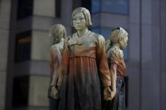 رونمایی از یک مجسمه‌ در سان‌فرانسیسکو آمریکا، خشم ژاپنی ها را برانگیخت