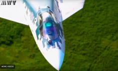 پرواز عملیاتی پیشرفته‌ترین جنگنده روسیه برای رقابت با سلطان آسمان!