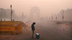 آلودگی ها در پایتخت هند به اوج خود رسید + تصاویر
